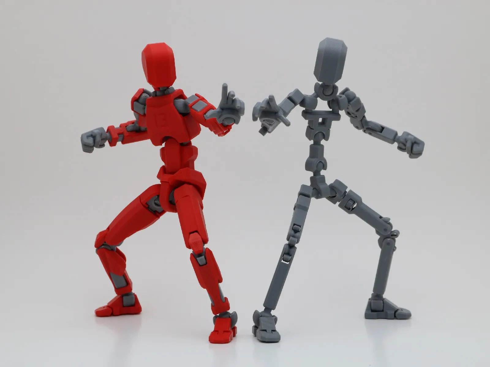 3D printed Dummy 13 articulated model kit figure
